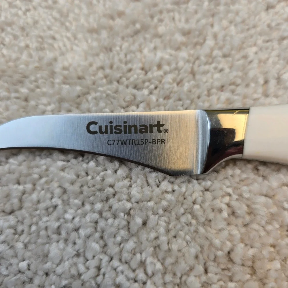 Cuisinart Paring Knife White Bird's Beak C77WTR15P-BPR Stainless Steel 2.75
